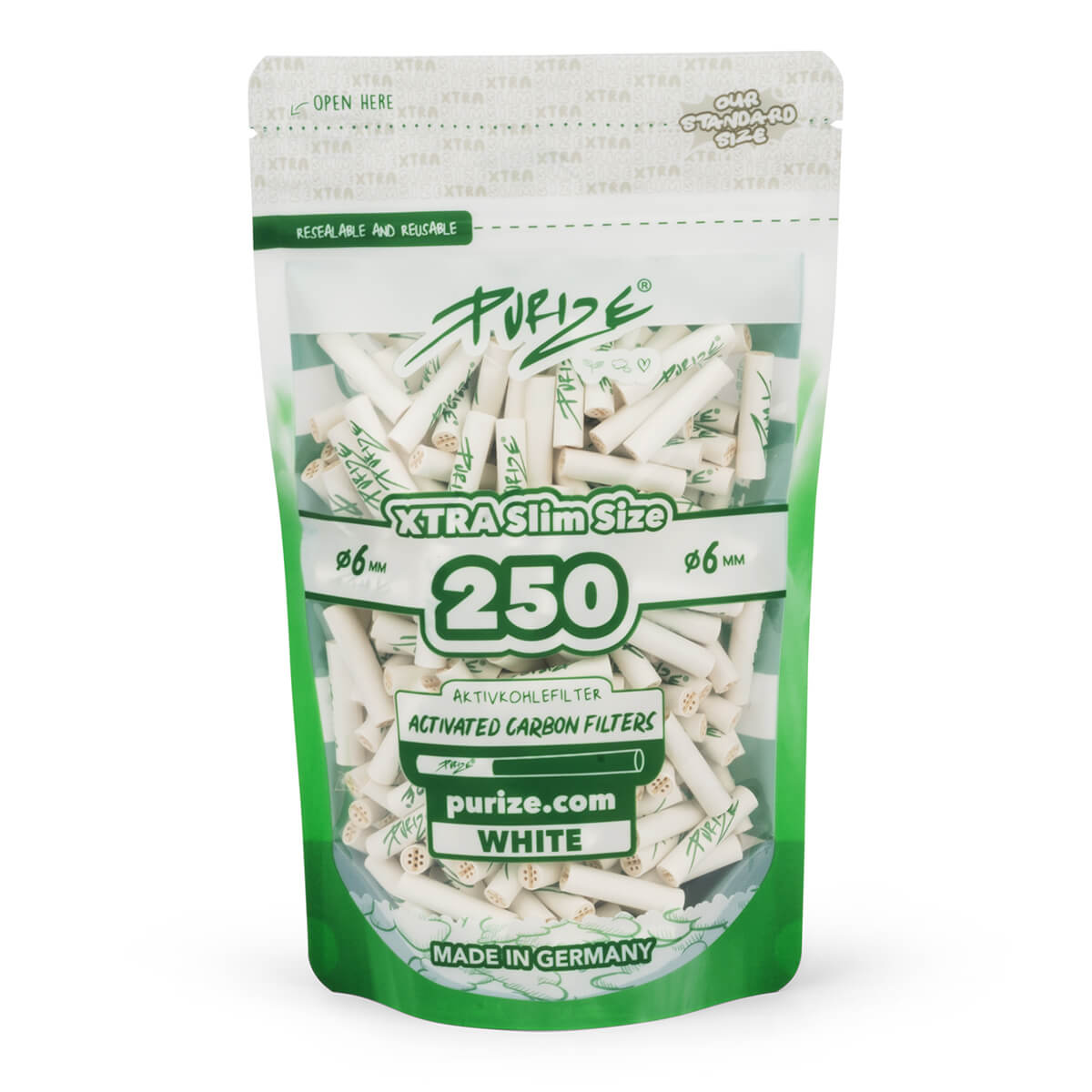 250 PURIZE XTRA Slim Size Filters