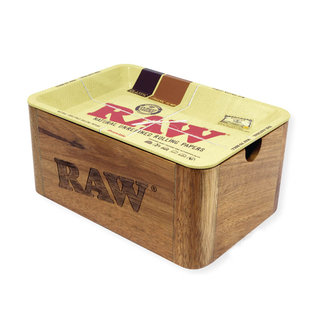 RAW Cache Box Mini Tray + Houten Doos
