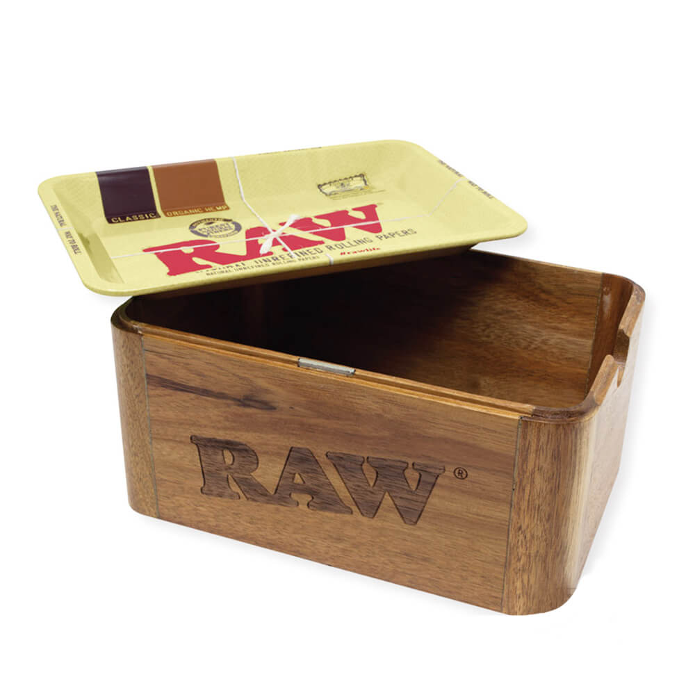 RAW Cache Box Mini Tray + Houten Doos