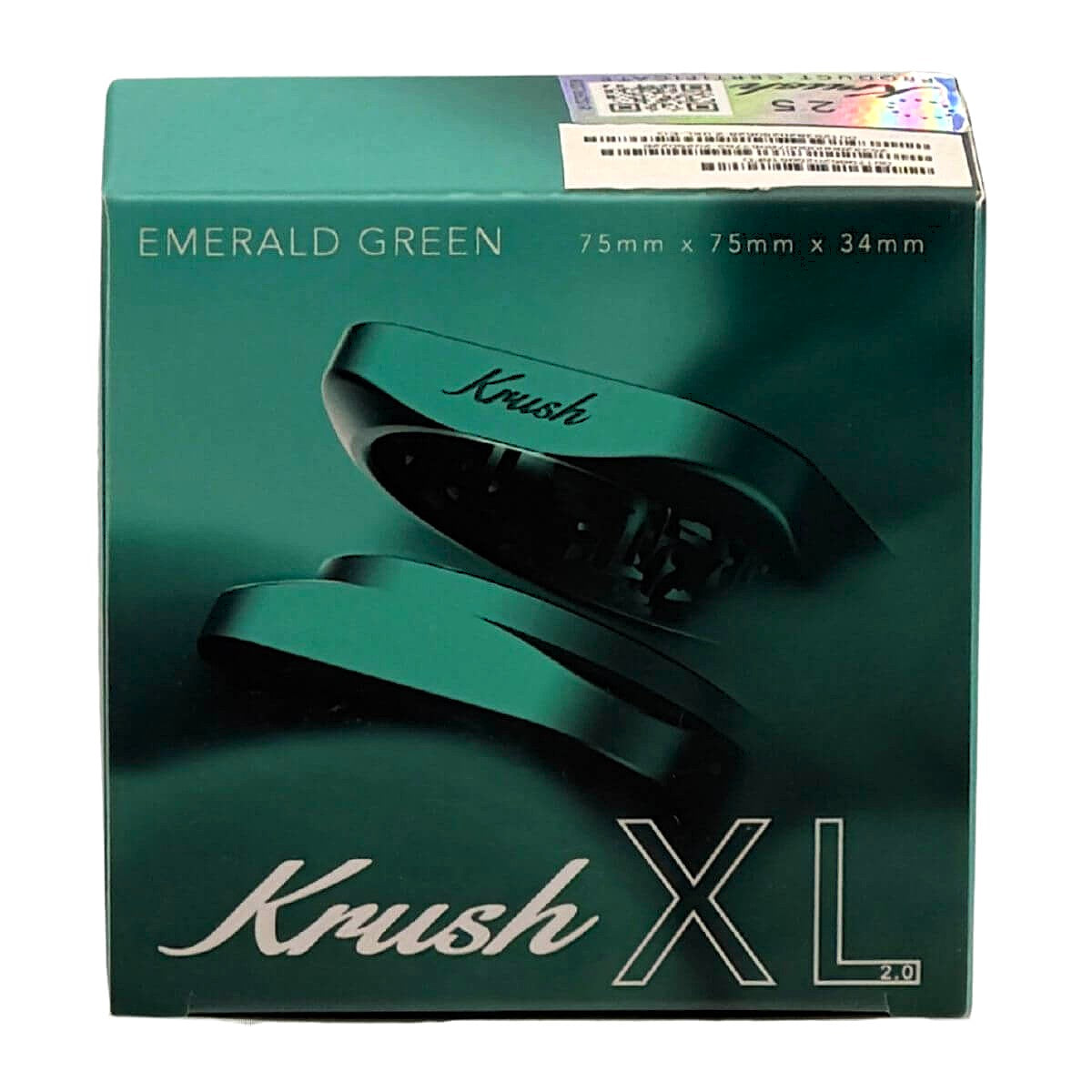 Krush Kube 2.0 XL Aluminium Grinder 2 Parts – 75mm