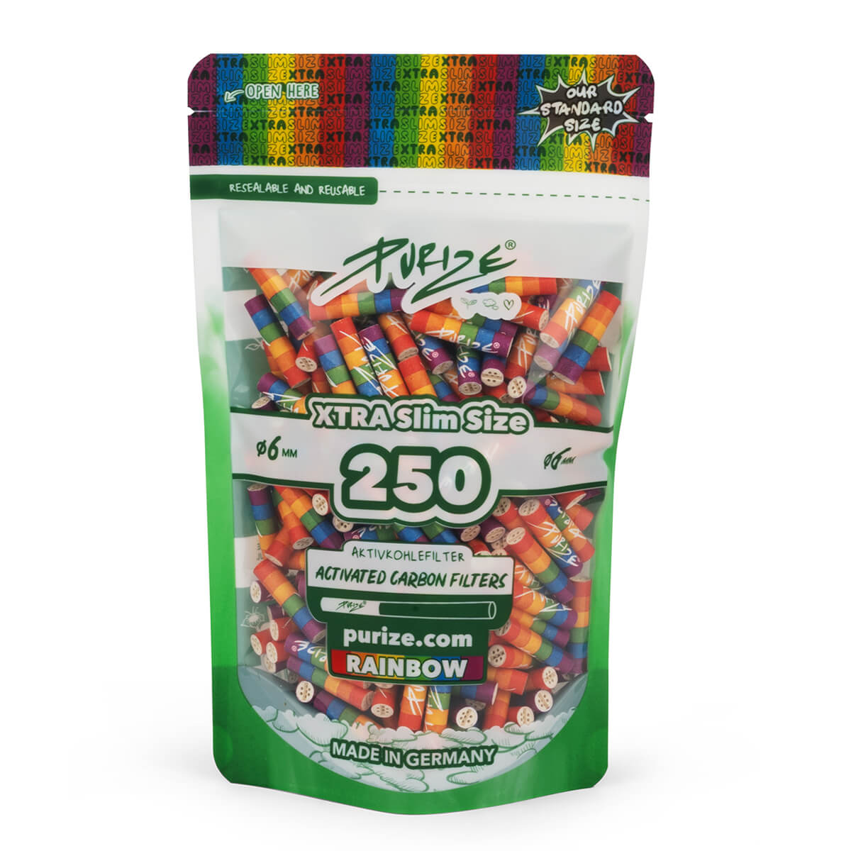 250 PURIZE XTRA Slim Size Filters